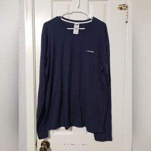 Tommy Hilfiger Jeans Mens Long Sleeve T-Shirt Navy Size XL